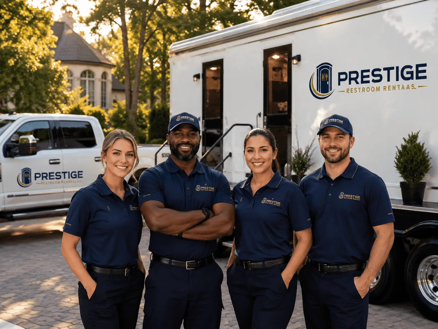 Trusted Luxury Portable Restrooms company in Letcher, SD